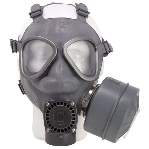 [4690] Finnish Army Gas Mask & Filter | Unissued