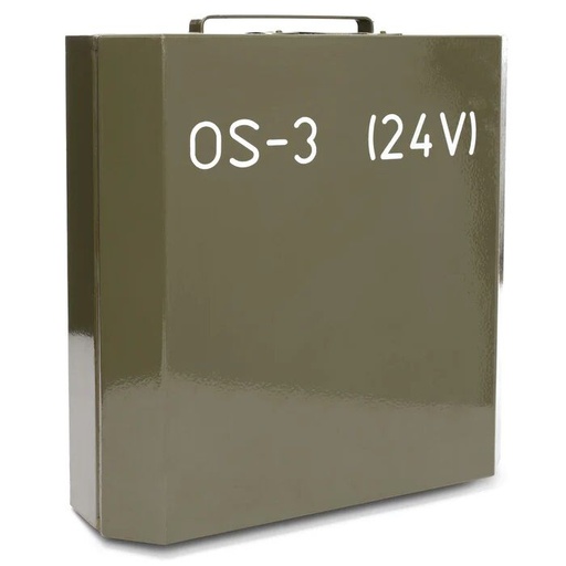 [4694] Czech Army Metal Medical Box w/o Metal Brackets | Issued