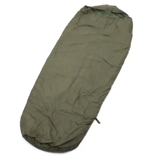 [4715] Dutch Army Lightweight Sleeping Bag - W/ Mosquito Net