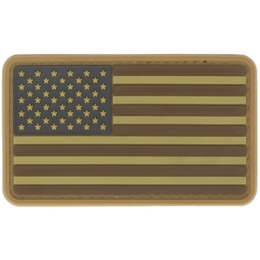 [4741] US Desert Velcro Flag Patch | 2" x 3.25"