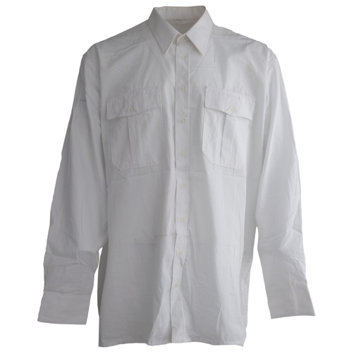 [4764] Dutch Army White BDU Shirt | Issued