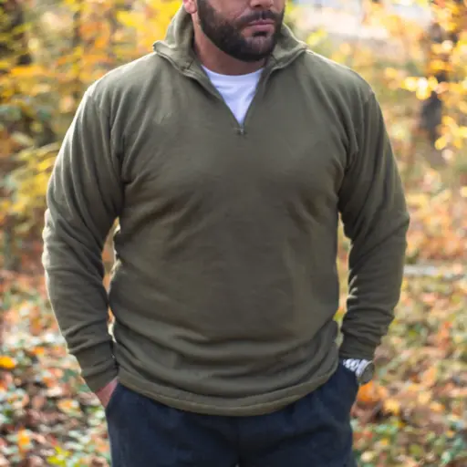 [56803] British Army 1/4 Zip Thermal Shirt | Issued