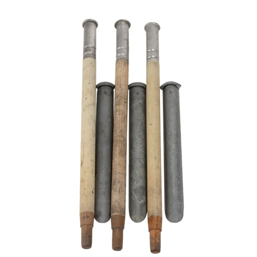 [58105] Swiss Army Vintage WWII Era Pup Tent Pole and Stakes Set | Issued