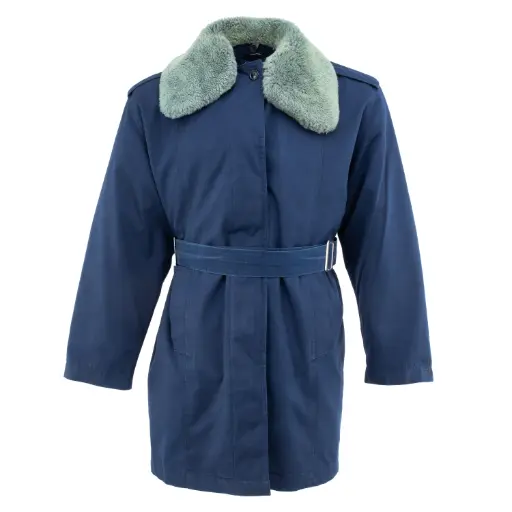 [58607] Romanian Navy Blue Parka | Issued