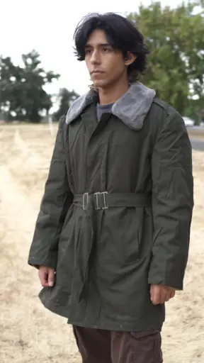 [58617] Romanian OD Parka w/ Liner | Unissued