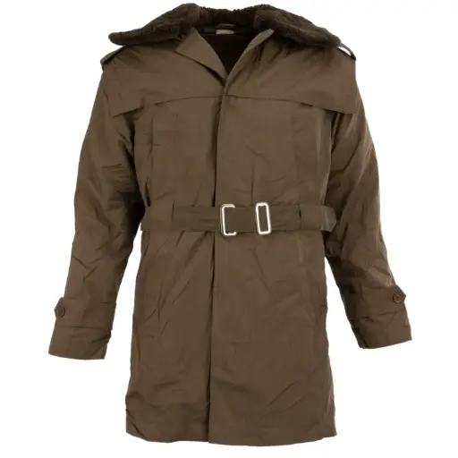 [58621] Romanian OD Gortex Rain Coat | Issued