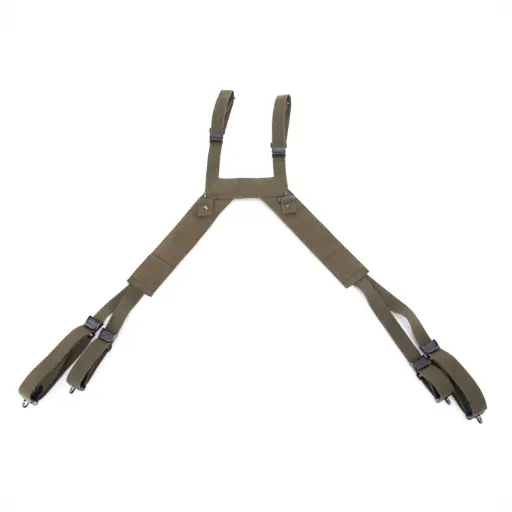[59215] Austrian OD Backpack Harness | Issued