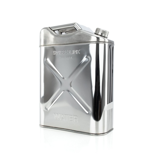 [6002] Swiss Link Stainless Steel Water Can