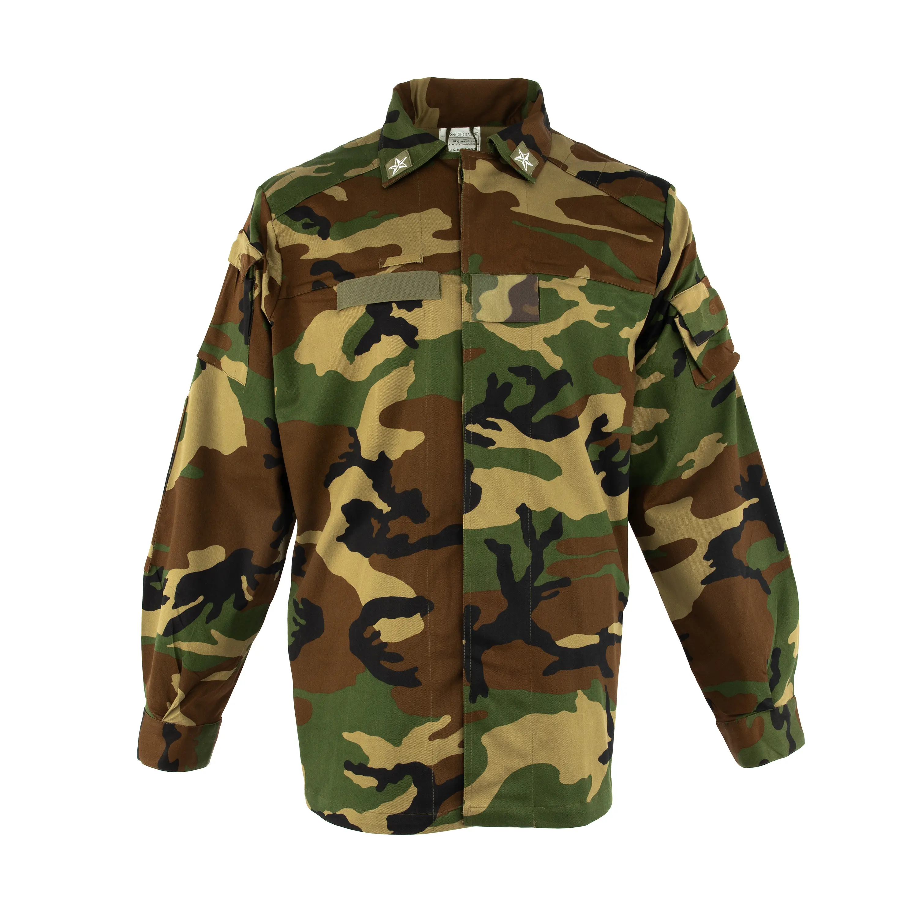 【COLINA】Ancient Tusser/BDU Jacket Italian Combat Jacket | Unissued | Swiss Link