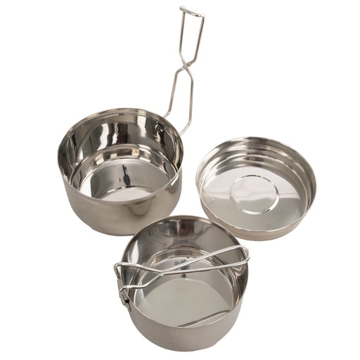 [62210] Czech Stainless Mess Kit 3pc | Unissued