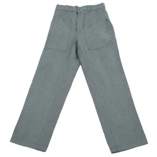 [63502] Swiss Denim Pants w/ Elastic Waist | Issued