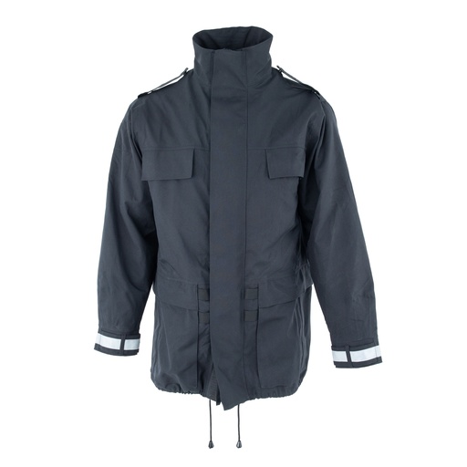 [63665] Dutch Black Ministry of Defence Parka w/ Liner