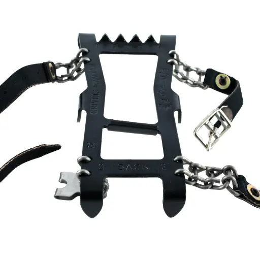 [63666] Dutch Crampons | Complete w/ Bag | Unissued