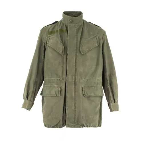 [65302] Belgian OD M88 Field Parka | #2 Condition