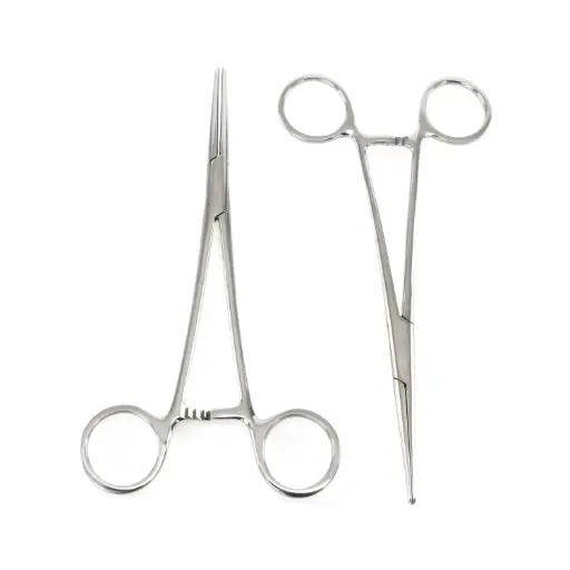 [764] Czech Stainless Steel Hemostat | 2-Pack | Unissued