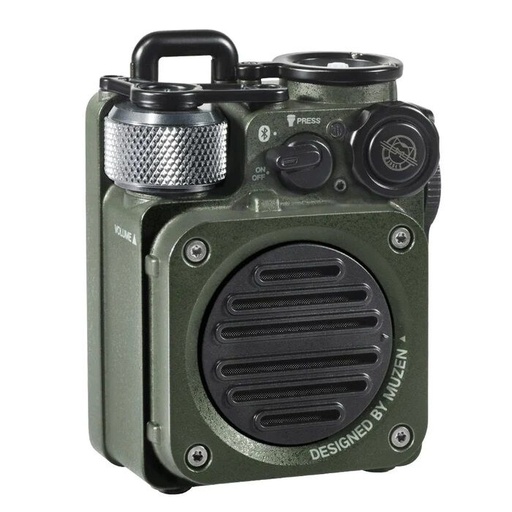 [91110] Muzen Wild Mini Rugged Outdoor Speaker | Green