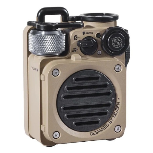 [91111] Muzen Wild Mini Rugged Outdoor Speaker | Desert