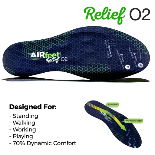 [AF000R] Airfeet Relief O2 Boot Inserts