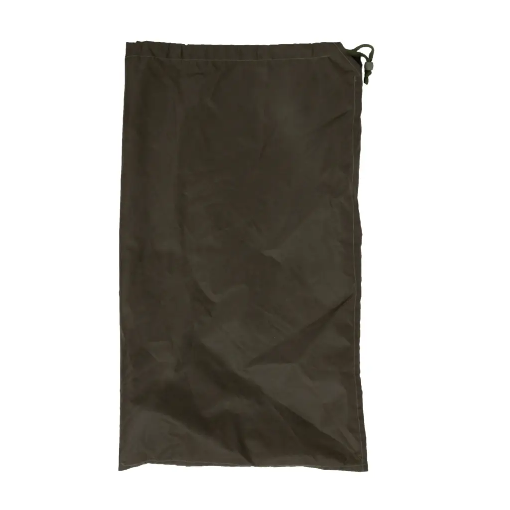 [48865] British OD Nylon Bag w/ Drawstrings | Small | Issued