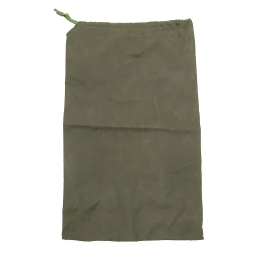 [48865] British OD Nylon Bag w/ Drawstrings | Small | Issued