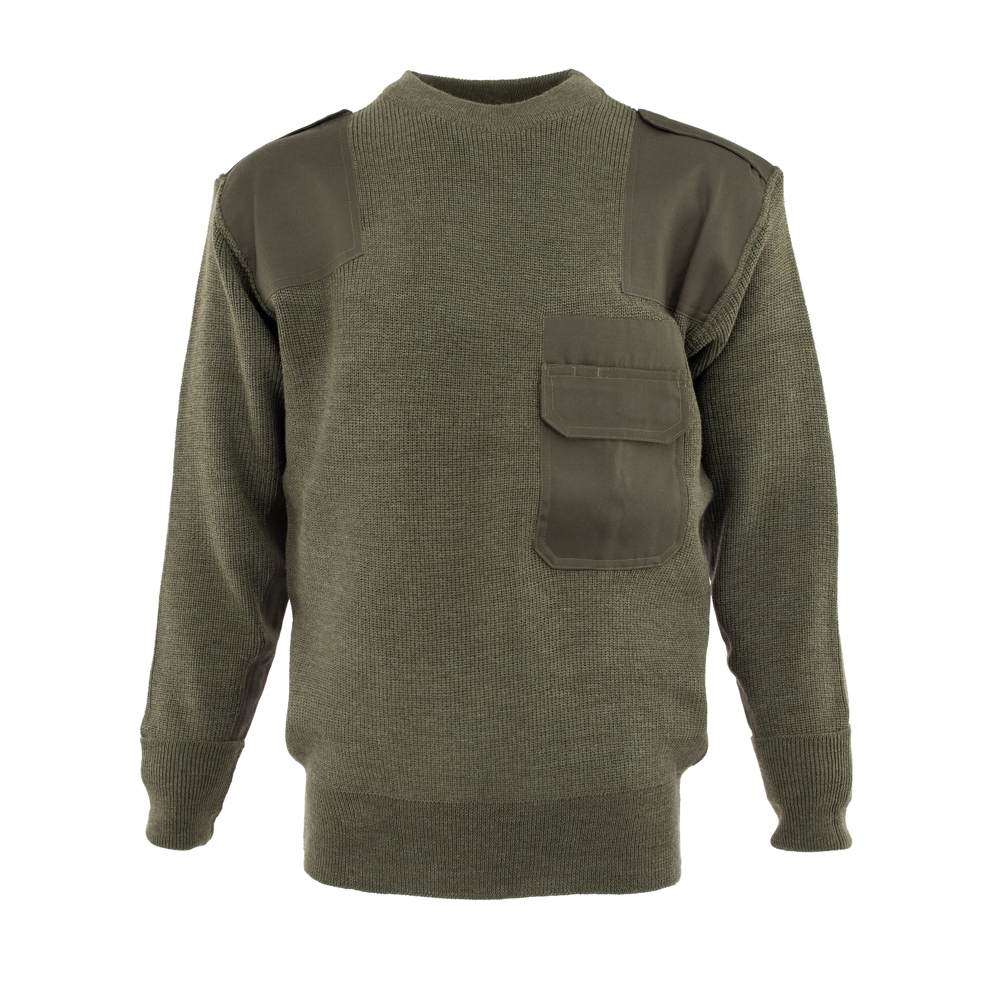 German OD Commando Sweater | Reproduction | Swiss Link