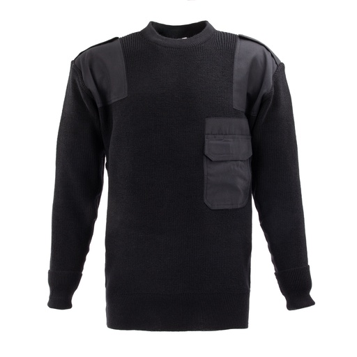 [9000B] German Black Commando Sweater | Reproduction