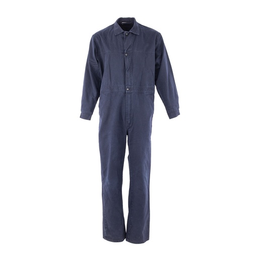 [63654] Dutch Navy Blue Coveralls w/ Zipper & Snap Buttons | Issued