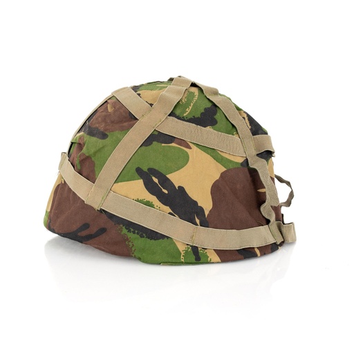 [48860] British Woodland DPM Combat Helmet Cover | Issued