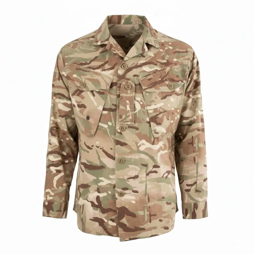 【実物美品】イギリス軍 BARRACK MTPシャツ(アフガン派遣） British Army Issue MTP Barrack Shirt | Swiss Link