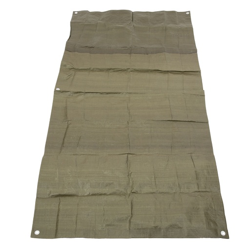 [4855] Dutch Army OD Tarp | 77" x 38" | Issued