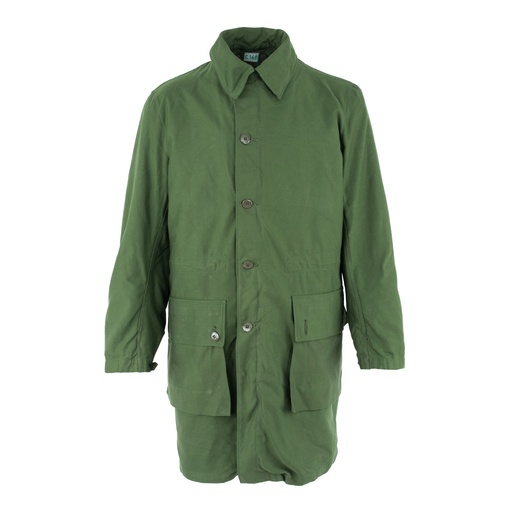 [4679] Swedish OD Fleece Lined Cold Weather Parka | Issued
