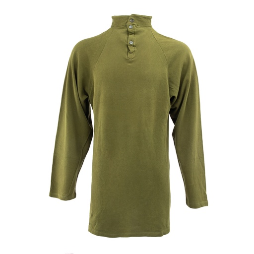 [4662] Danish Royal Army OD Henley Shirt | Issued