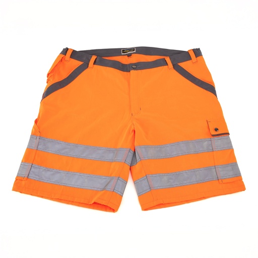 [61104] Wikland Orange & Grey Hi-Vis Shorts | Unissued