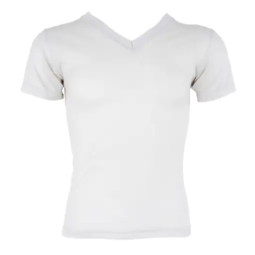 [636106] Dutch White Thermoactive V-Neck Short Sleeve Shirt | Issued