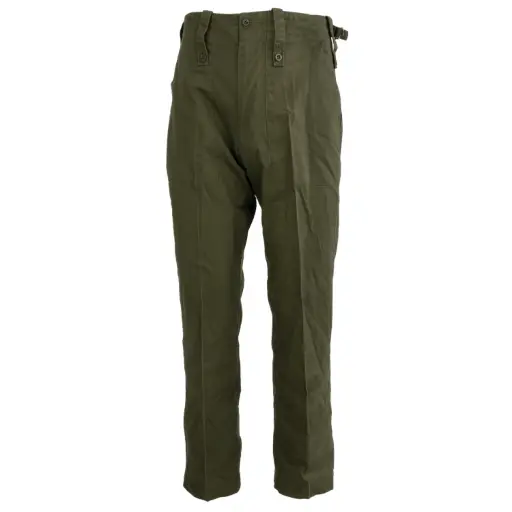 [48885] British Army OD Lightweight Trousers | Issued