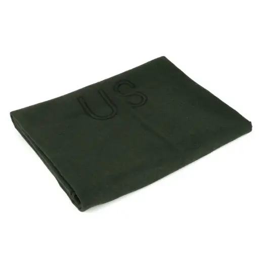 [56814] Blanket Wool U.S. OD Green - Reproduction, 50% wool