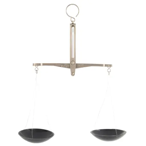 [62907] Czech Pharmacy Scale 2 3/8" | Issued