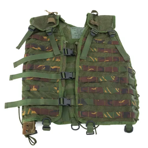 [4846-V] Dutch Woodland Tactical MOLLE Vest | Issued