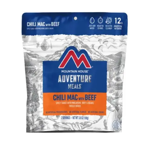 [55-106] Chili Mac with Beef | Mountain House Freeze Dried Food Pouch