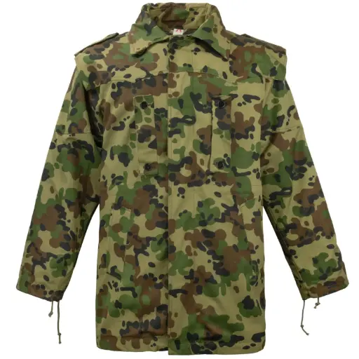 [4379N] Romanian M94 Spotted Camo Parka w/ Liner & Hood | Unissued