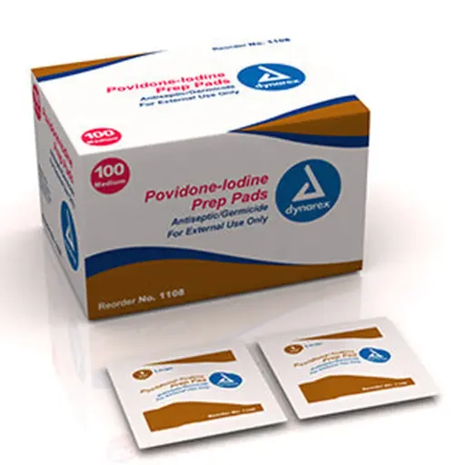 [FA1-340] Pad, Providone-Iodine | 100-pack