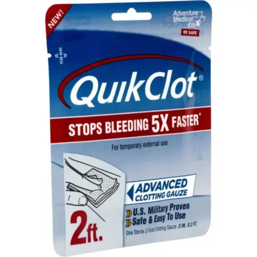 [FA1-413] QuikClot Mini Combat Gauze Gen. 3
