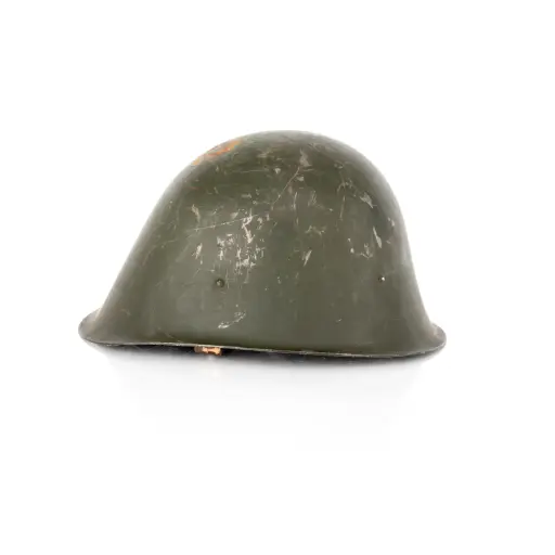 [63501] Romanian OD M73 Steel Helmet | Issued