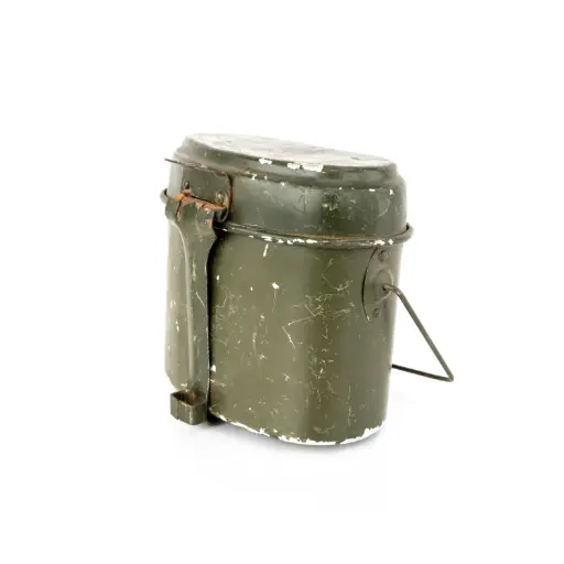 [63603] Romanian 2pc Aluminum Mess Kit | Issued