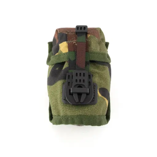 [4628-F] Dutch Woodland MOLLE Pouch | Style F | 2" x 2.5" x 4" | Issued
