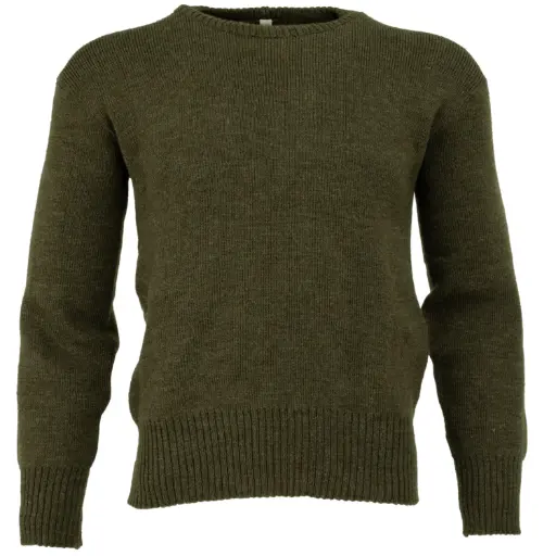 [56820] French OD Knit Wool Sweater | Issued