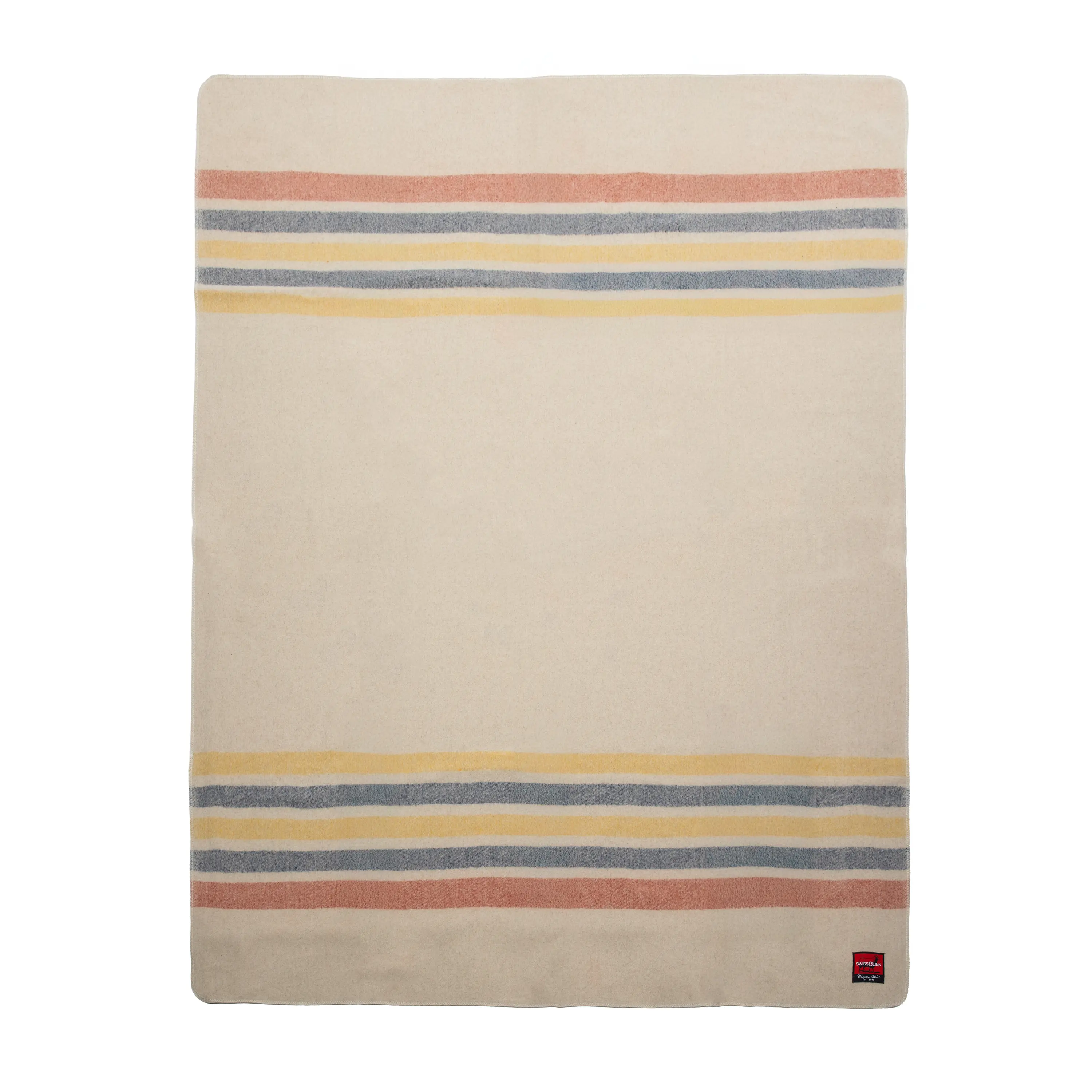 Harbor Dawn Classic Wool Blanket | Swiss Link