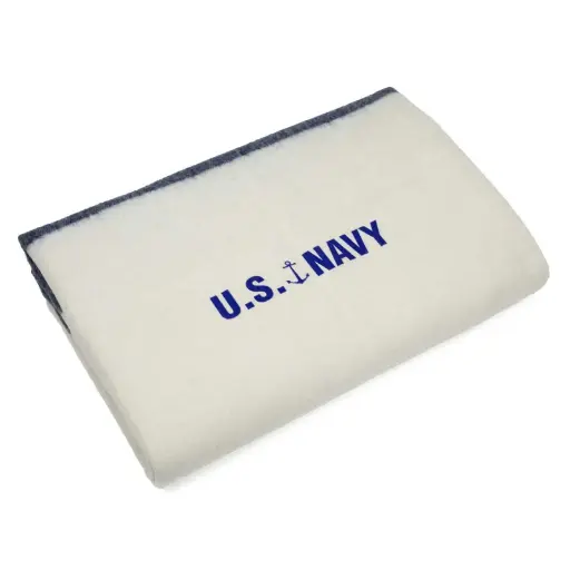 [4058] U.S. Navy Classic Wool Blanket | Reproduction