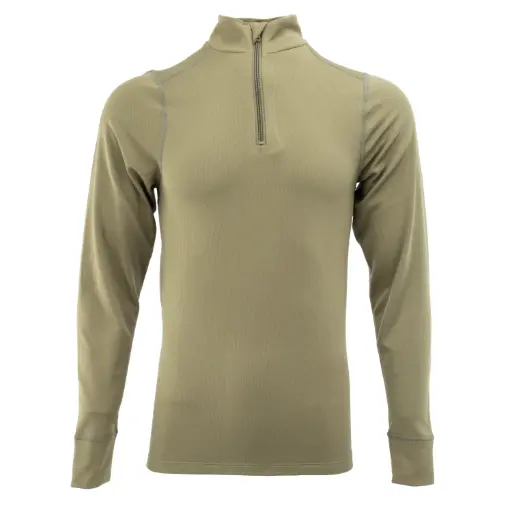 [67225] Dutch Ministerie Van Defensie Fleece OD Long Sleeve Sweater | Issued
