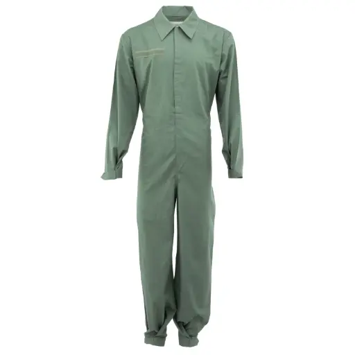 [67230] Dutch Air Force (KLu) OD Green Tropical Coverall | 100% Cotton | Unissued Surplus